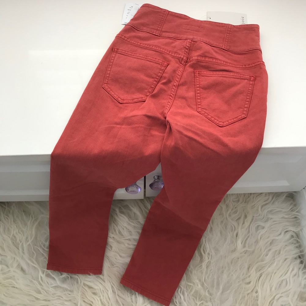 Joie Laurelle Cropped High Waisted Pants - Picture 4 of 9